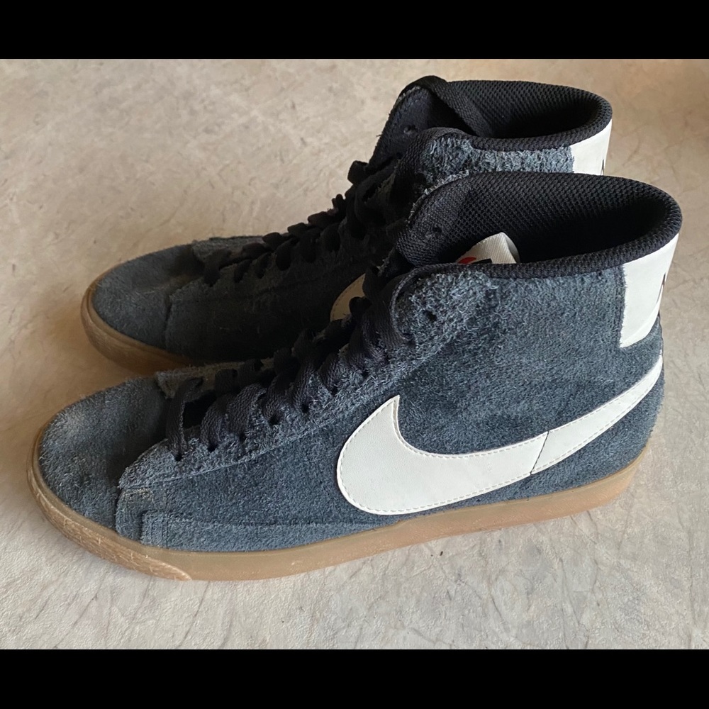 NIKE - Nike suede hi-top sneakers